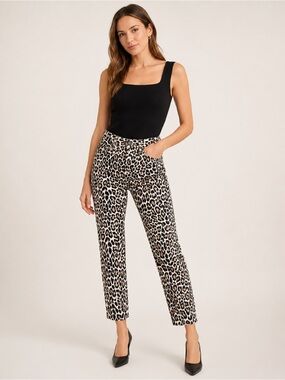 Kate Spade Broome Street Leopard Print Jeans Size‎ 31